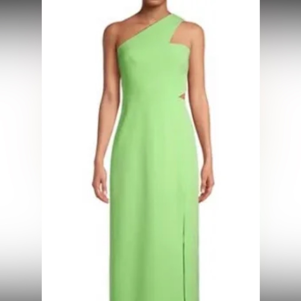 Aidan Maddox one shoulder  prom dress